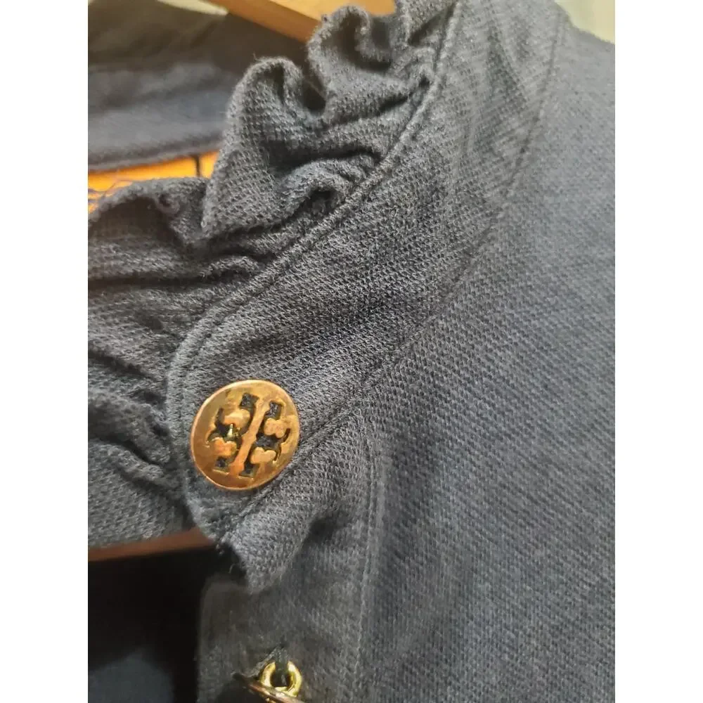 Tory Burch Lidia Ruffle Shirt Size XS